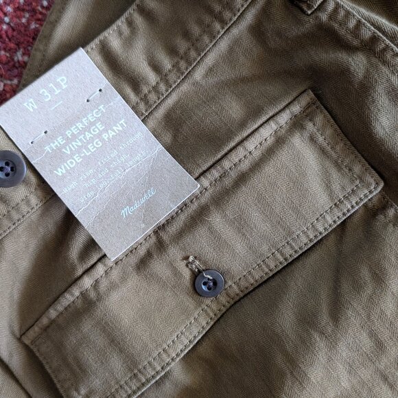 The Petite Perfect Vintage Wide-Leg Pant: Utility Edition NWT - Picture 5 of 6